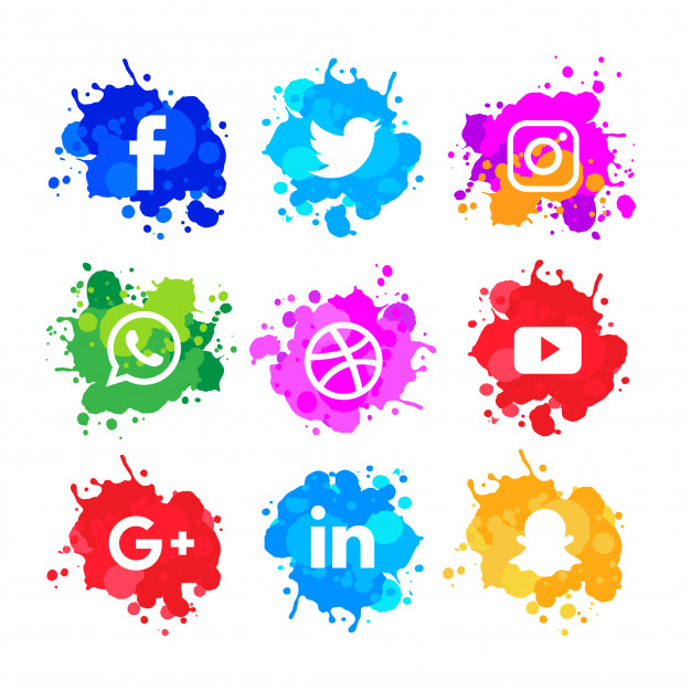 Ikoner för sociala medier
